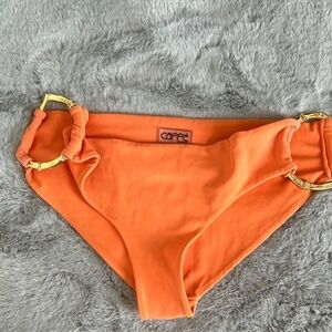 Caffe swimwear gold bamboo ring bikini bottoms